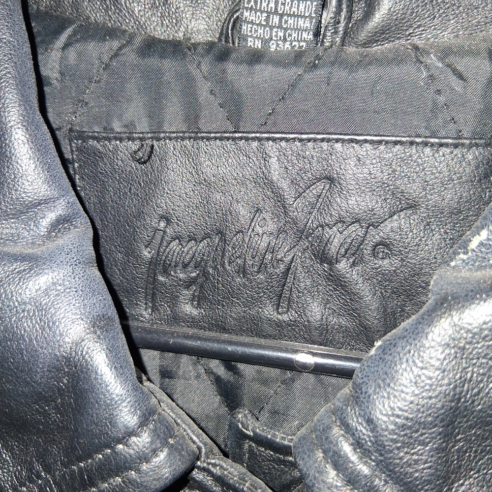 Jacqueline Ferrar Midnight Leather Jacket